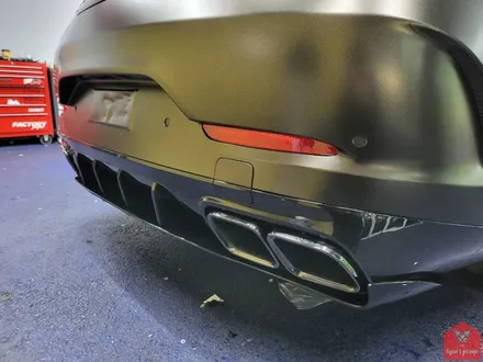 한 단계 UPGRADE! 부산랩핑 전문점 현스게러지 AMG GT 43 사틴 골드더스트 블랙 전체랩핑 & 63 컨버전 작업 소개 / 부산 강서구 명지동