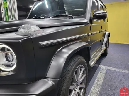카리스마 올블랙!!! 부산랩핑 전문샵 현스게러지 벤츠 G63 AMG 지바겐 사틴블랙 전체랩핑 시공 소개 / 부산 강서구 명지동