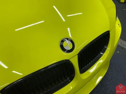 인기 최강 필름의 비결! 부산랩핑 전문점 현스게러지 BMW E92 M3 이노즈텍 레이싱 옐로우 전체랩핑 시공 소개 / 부산 강서구 명지동