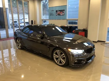 <부산랩핑,부산ppf>BMW 4시리즈 컨버터블 크롬전체랩핑&데칼 작업 / 부산 강서구 명지동