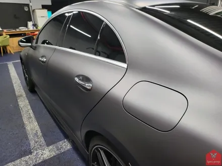 작지만 무시무시한 그 녀석!!! 부산랩핑 전문샵 현스게러지 벤츠 CLA 45S AMG 매트 다크 그레이 전체랩핑 시공 소개 / 부산 강서구 명지동