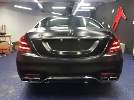 <부산랩핑,부산ppf,부산자동차랩핑>벤츠 s클래스 s65amg 사틴블랙 전체랩핑, 바디킷,라이트,휠,캘리퍼도색, 실내랩핑까지의 전체 튜닝작업 part.1 / 부산 강서구 명지동