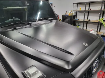 카리스마 올블랙!!! 부산랩핑 전문샵 현스게러지 벤츠 G63 AMG 지바겐 사틴블랙 전체랩핑 시공 소개 / 부산 강서구 명지동