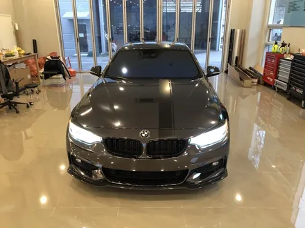 <부산랩핑,부산ppf>BMW 4시리즈 컨버터블 크롬전체랩핑&데칼 작업 / 부산 강서구 명지동