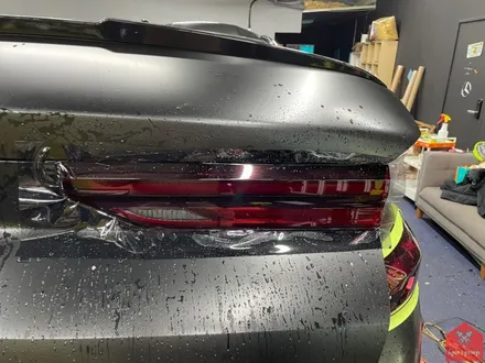 다크 포스 끝판왕! 부산랩핑 전문점 현스게러지 BMW X6 사틴블랙 전체랩핑(+크롬죽이기) 시공 소개 / 부산 강서구 명지동