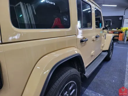 랩핑 끝판왕!!! 부산랩핑 전문샵 현스게러지 지프 랭글러 오버랜드 이노즈텍 샌드 전체랩핑 시공 소개 / 부산 강서구 명지동