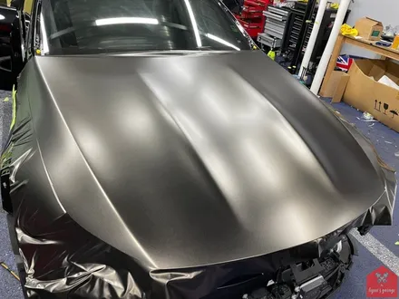 한 단계 UPGRADE! 부산랩핑 전문점 현스게러지 AMG GT 43 사틴 골드더스트 블랙 전체랩핑 & 63 컨버전 작업 소개 / 부산 강서구 명지동