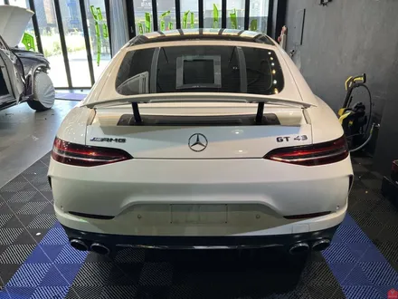 다크 포스 AMG!!! 부산랩핑 전문샵 현스게러지 벤츠 AMG GT 43 4도어 사틴블랙 전체랩핑 시공 소개 / 부산 강서구 명지동