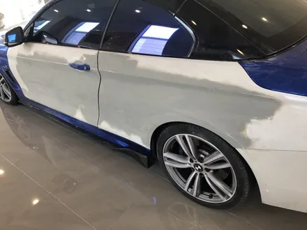 <부산랩핑,부산ppf>BMW 4시리즈 컨버터블 크롬전체랩핑&데칼 작업 / 부산 강서구 명지동