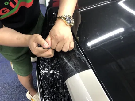<부산랩핑,부산ppf,부산자동차랩핑>벤틀리 벤테이가 투톤랩핑 듀오톤 랩핑 / 부산 강서구 명지동