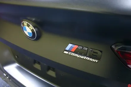부산랩핑 전문점 현스게러지 BMW M8 쿠페 컴페티션 이노즈텍 마이애미 블루 전체랩핑 시공 소개 / 부산 강서구 명지동