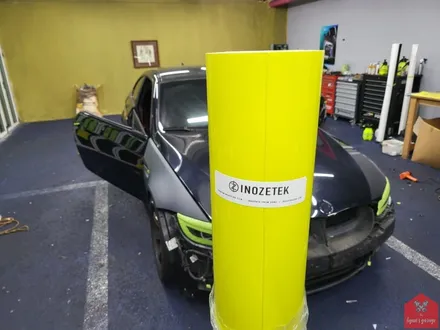 인기 최강 필름의 비결! 부산랩핑 전문점 현스게러지 BMW E92 M3 이노즈텍 레이싱 옐로우 전체랩핑 시공 소개 / 부산 강서구 명지동