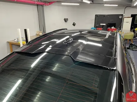 다크 포스 끝판왕! 부산랩핑 전문점 현스게러지 BMW X6 사틴블랙 전체랩핑(+크롬죽이기) 시공 소개 / 부산 강서구 명지동