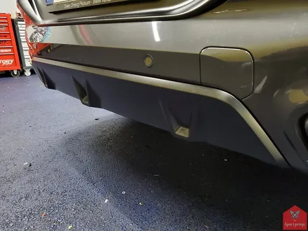다크 포스 끝판왕! 부산랩핑 전문점 현스게러지 BMW X6 사틴블랙 전체랩핑(+크롬죽이기) 시공 소개 / 부산 강서구 명지동
