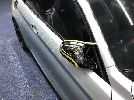 <부산랩핑,부산ppf,부산자동차랩핑>BMW M4 사일런스 에디션 컨버터블 블루라즈베리 전체랩핑 / 부산 강서구 명지동