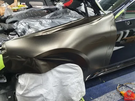한 단계 UPGRADE! 부산랩핑 전문점 현스게러지 AMG GT 43 사틴 골드더스트 블랙 전체랩핑 & 63 컨버전 작업 소개 / 부산 강서구 명지동