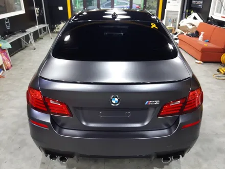 <부산랩핑,부산ppf>BMW M5 사틴다크그레이 전체랩핑 / 부산 강서구 명지동
