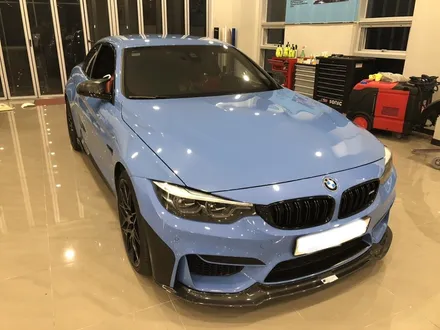 <부산랩핑,부산ppf>BMW M4 컴패티션 1호 차량 부분랩핑&라이트필름 / 부산 강서구 명지동