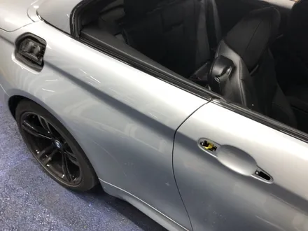 <부산랩핑,부산ppf,부산자동차랩핑>BMW M4 사일런스 에디션 컨버터블 블루라즈베리 전체랩핑 / 부산 강서구 명지동