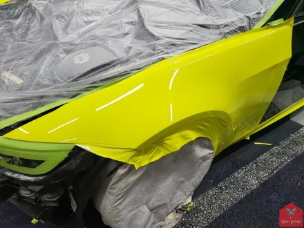 인기 최강 필름의 비결! 부산랩핑 전문점 현스게러지 BMW E92 M3 이노즈텍 레이싱 옐로우 전체랩핑 시공 소개 / 부산 강서구 명지동