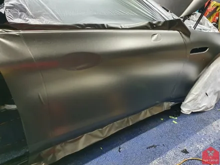 한 단계 UPGRADE! 부산랩핑 전문점 현스게러지 AMG GT 43 사틴 골드더스트 블랙 전체랩핑 & 63 컨버전 작업 소개 / 부산 강서구 명지동
