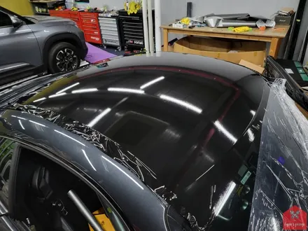AMG의 화려한 변신! 부산자동차랩핑 전문점 현스게러지 벤츠 AMG GT 사틴 메탈릭 라이트 그레이 전체랩핑 시공 소개 / 부산 강서구 명지동