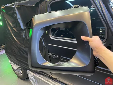 카리스마 올블랙!!! 부산랩핑 전문샵 현스게러지 벤츠 G63 AMG 지바겐 사틴블랙 전체랩핑 시공 소개 / 부산 강서구 명지동