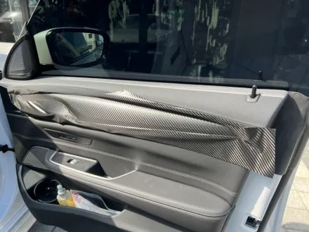 BMW 5시리즈 무광 카본 실내랩핑 시공 소개 / 부산 기장, 김해, 창원