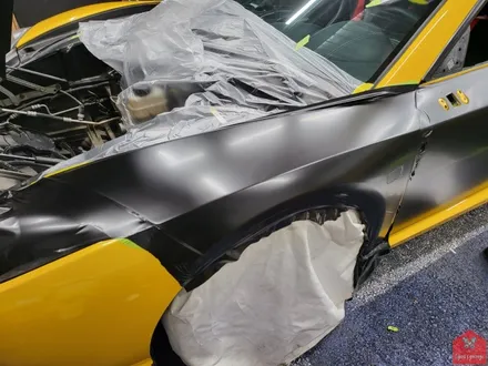 국산 스포츠카의 자존심!!! 부산 자동차랩핑 전문점 현스게러지 어울림 모터스 스피라 N 사틴블랙 전체랩핑 시공 소개 / 부산 강서구 명지동