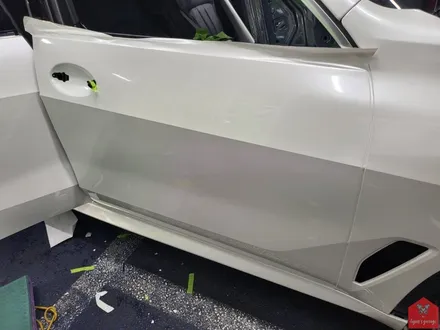 깨끗하게 맑게 자신 있게! 부산랩핑 전문샵 현스게러지 BMW X5 화이트펄 전체랩핑 시공 소개 / 부산 강서구 명지동