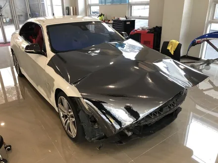 <부산랩핑,부산ppf>BMW 4시리즈 컨버터블 크롬전체랩핑&데칼 작업 / 부산 강서구 명지동