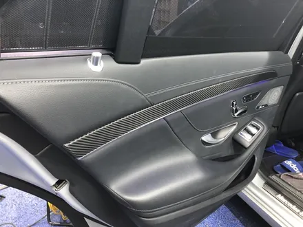<부산랩핑,부산ppf,부산자동차랩핑>벤츠 s클래스 s65amg 사틴블랙 전체랩핑, 바디킷,라이트,휠,캘리퍼도색,실내랩핑까지의 전체 튜닝작업 part.2 / 부산 강서구 명지동