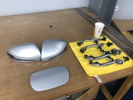 <부산랩핑,부산ppf,부산자동차랩핑>벤츠 c클래스 3m 화이트 골드 스파클 전체랩핑 및 다이아몬드 그릴 교체 / 부산 강서구 명지동