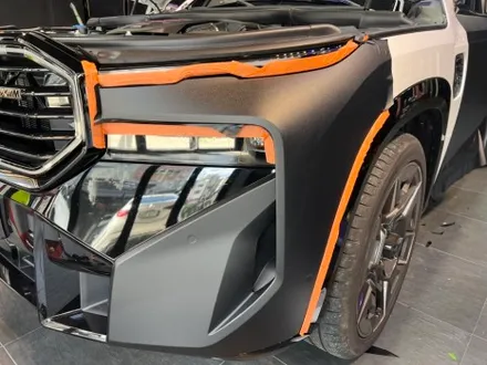 BMW XM 비닐프로그 사틴 블랙 전체랩핑 시공 소개 / 부산 기장, 김해, 창원