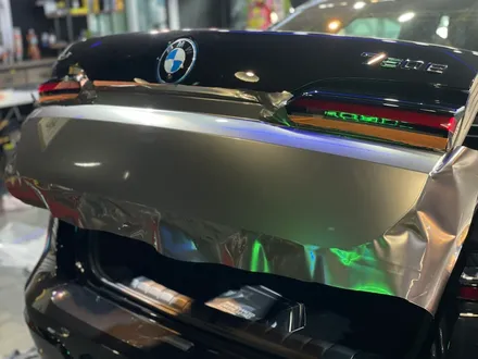 부산 랩핑 전문샵 현스게러지 BMW I7 투톤랩핑(듀오톤) 시공 소개 / 부산 기장, 김해, 창원