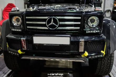 G500 4X4 브라부스 데이라이트 프런트 립 장착 BRABUS / 경기 성남 분당