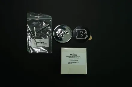 벤츠 튜닝 브랜드 브라부스 정품 엠블럼 후드 트렁크 BRABUS / 경기 성남 분당