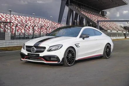 벤츠 C63AMG 만소리 튜닝 프로그램 Mansory / 경기 성남 분당