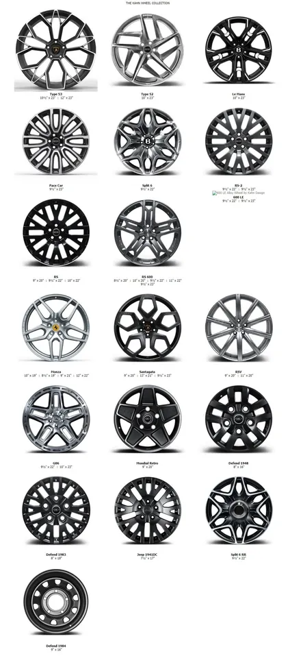 칸휠 영국 칸 디자인 휠 Kahn design / 경기 성남 분당