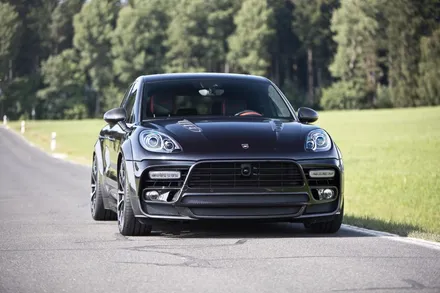 마칸용 만소리 루프 스포일러 porsche macan mansory / 경기 성남 분당