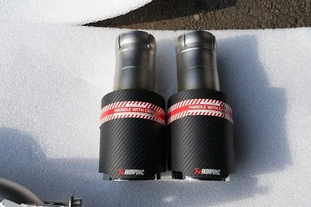 BMW F85 X5M 아크라포빅 티타늄 에볼루션 풀배기 시스템 입고 Akrapovic / 경기 성남 분당