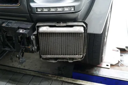 지바겐 G350 와이드 한 G63AMG 범퍼로 교체 작업 / 경기 성남 분당