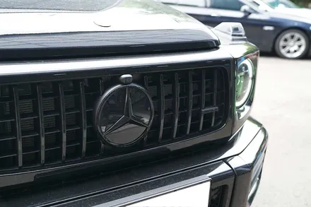 브라부스 G63AMG 실버팁 가변 머플러 / 나이트에디션 엠블럼 세트 BRABUS,지바겐 나이트에디션 AMG정품 / 경기 성남 분당