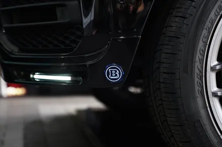 지바겐 G63AMG 브라부스 정품 프런트 LED 립 스포일러 BRABUS 정품 / 경기 성남 분당