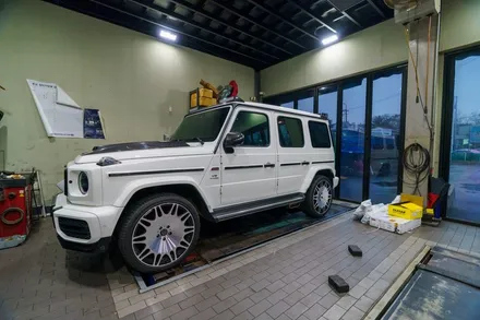 지바겐 G63amg 아크라포빅 티타늄 가변 머플러 W463A / 경기 성남 분당