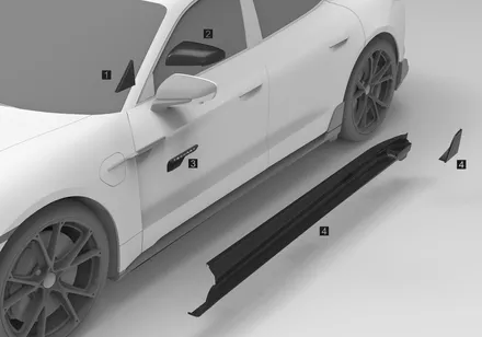 포르쉐 타이칸 테크아트 튜닝 프로그램 Techart Porsche / 분당,성남,용인
