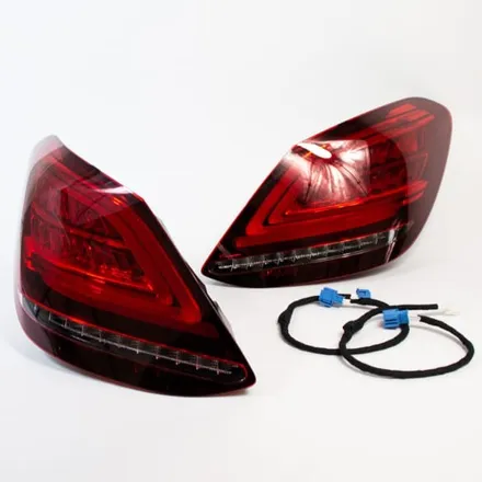 W205 C-CLASS 세단 페이스 리프트 LED 정품 테일램프 키트 / 경기 성남 분당