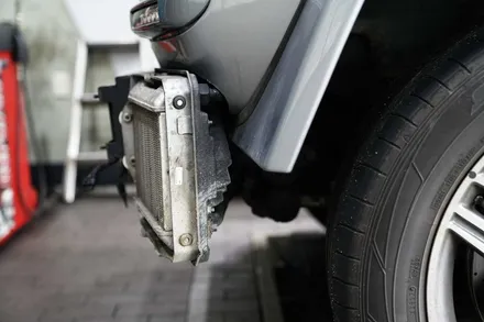 지바겐 G350 와이드 한 G63AMG 범퍼로 교체 작업 / 경기 성남 분당