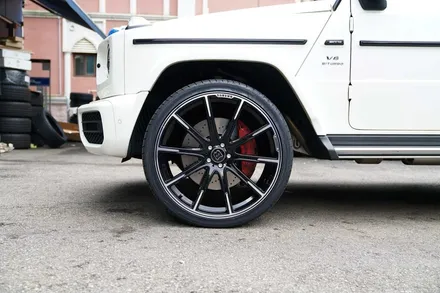 지바겐 브라부스 모노블록 Z 24인치, 블랙 티탄 가변 머플러,트렁크 카본 어태치먼트 G63AMG BRABUS 신형 지바겐 / 경기 성남 분당