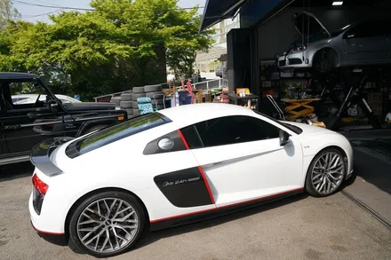 Audi R8 V10 레무스 가변 머플러 장착 REMUS / 경기 성남 분당
